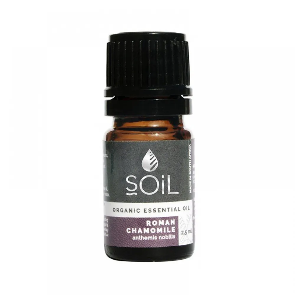 Ulei Esential Musetel Roman 100% Organic (2,5ml), SOiL