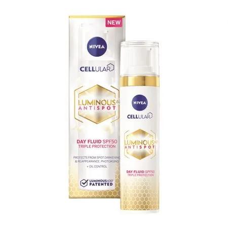 Crema de zi Cellular Luminous, SPF 50, 40 ml, Nivea