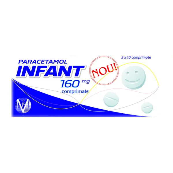 PARACETAMOL INFANT 160 mg x 20