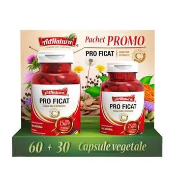 Pachet Pro Ficat, 60 + 30 capsule, AdNatura