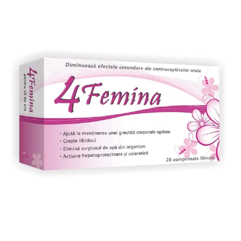 4 FEMINA X 28 COMPRIMATE ZDROVIT