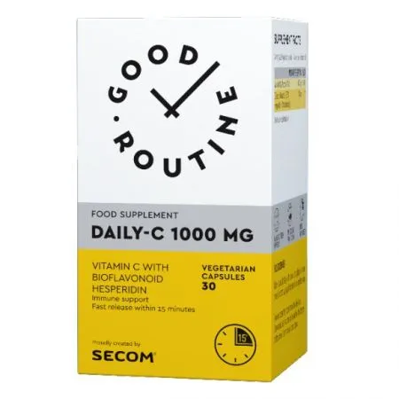 Daily C Good Routine, 1000 mg, 30 capsule, Secom