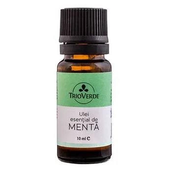 Ulei esential de menta, 10ml, Trio Verde