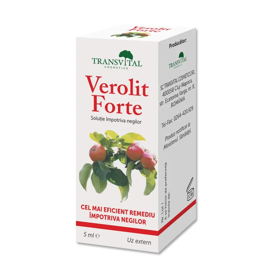 Verolit forte solutie pt negi x 5ml