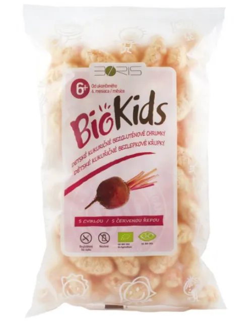 Pufuleti cu sfecla rosie ECO 55g (BioKids)