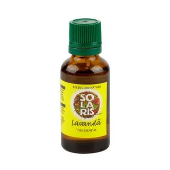 Ulei esential de lavanda, 30ml, Solaris