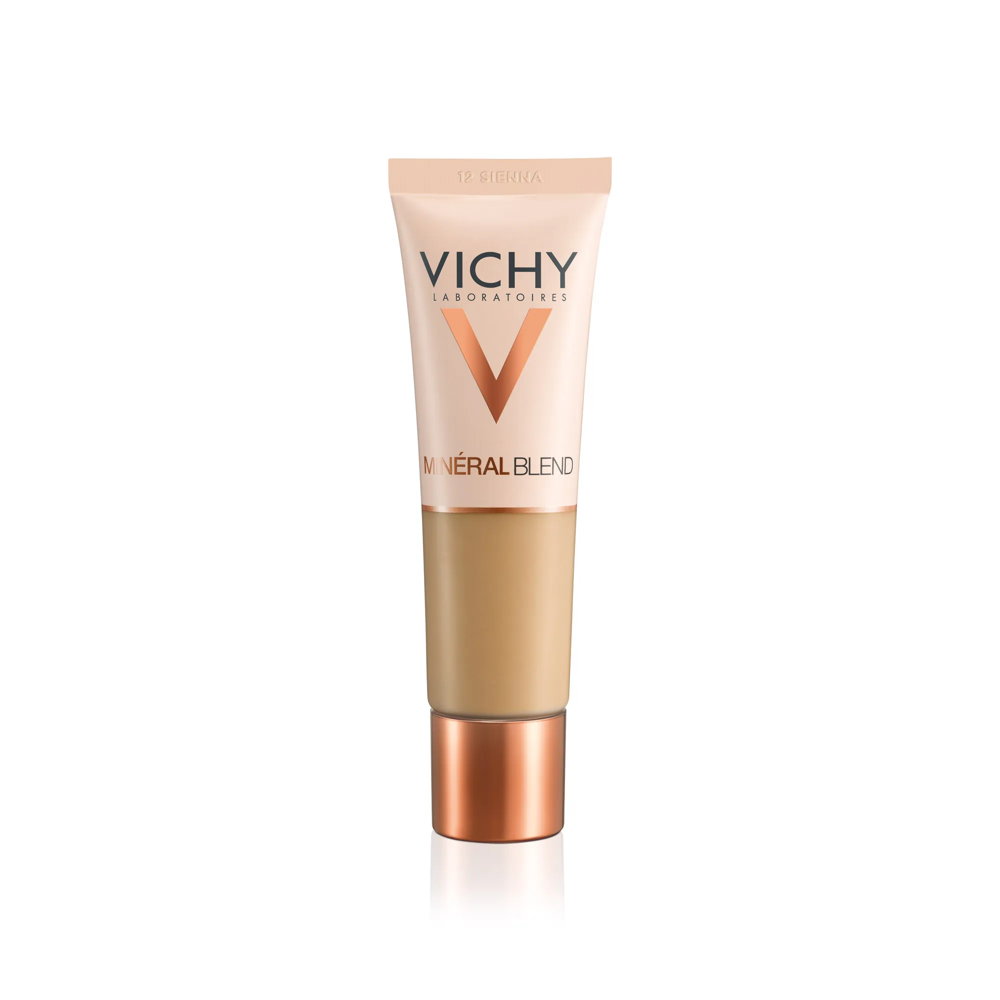 Vichy Mineral Blend fond de ten cu acid hialuronic nuanta Sienna 12 x 30ml