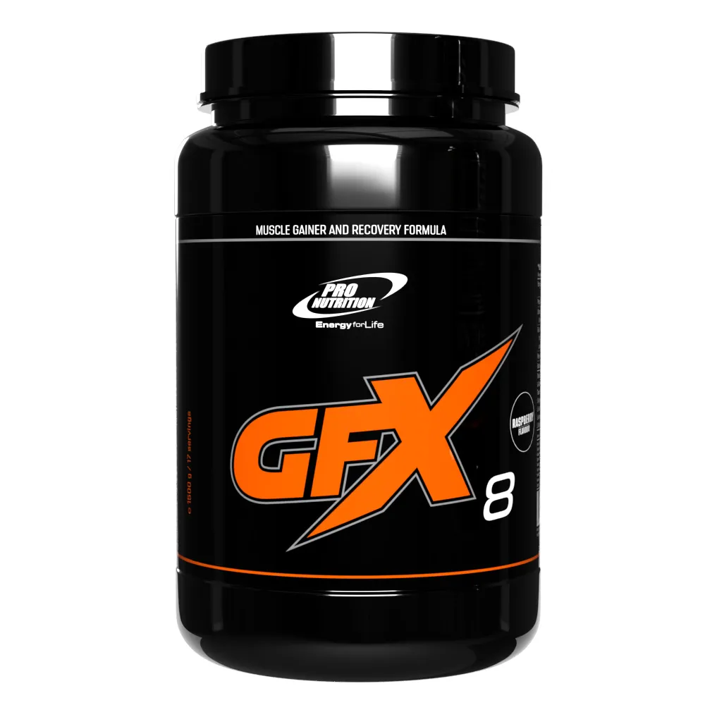 GFX-8 cu aroma de zmeura, 1500 g, Pro Nutrition