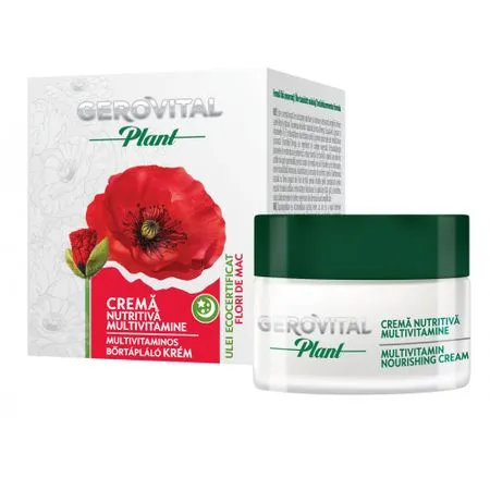 Gerovital Plant Bio Crema nutritiva de noapte 50ml