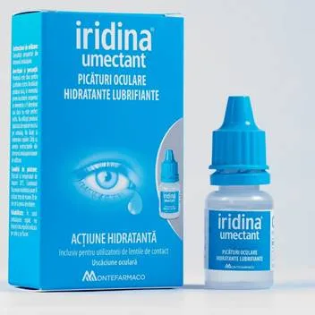 Iridina Umectant picaturi oft  x 10ml
