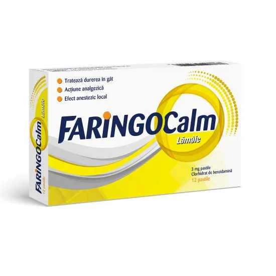 FARINGOCALM LAMAIE 3MG X 12 PASTILE