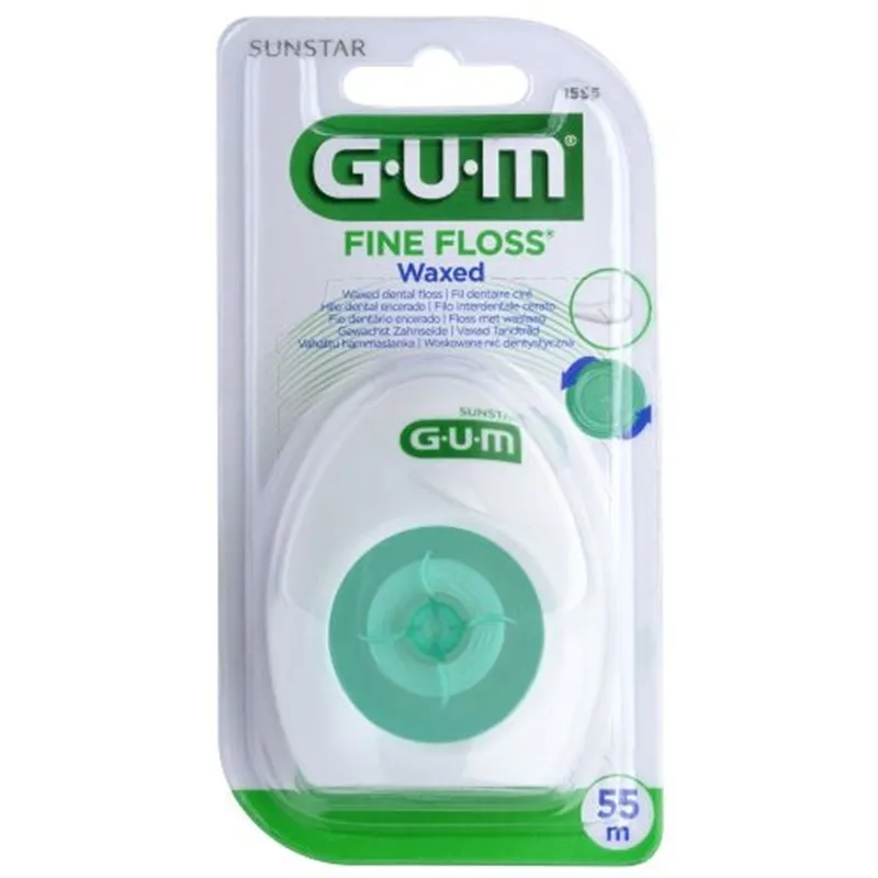 Ata dentara 55 m Fine Floss Waxed, Sunstar Gum