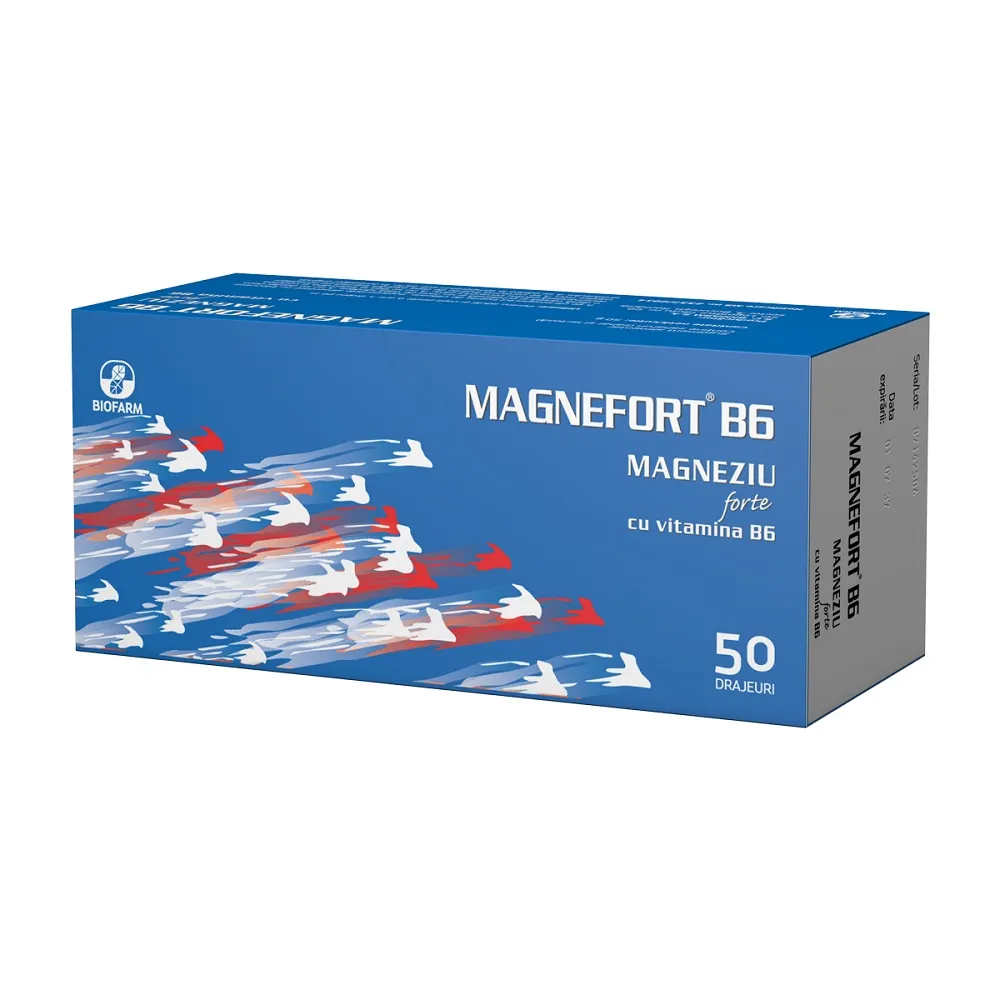Magnefort B6 x 50 drajeuri