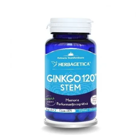 Ginkgo 120 Stem, 30 capsule, Herbagetica