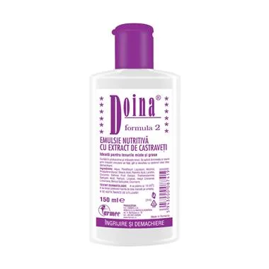 Doina Emulsie nutritiva cu Extract de castraveti 150 ml