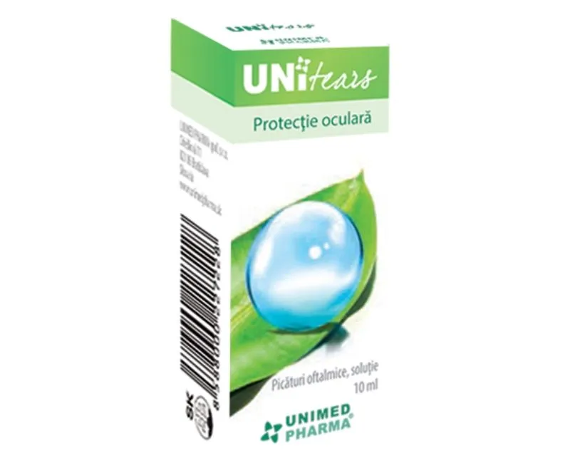 UNItears picaturi oftalmice, 10 ml, Unimed Pharma