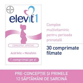 Elevit 1, 30 comprimate, Bayer