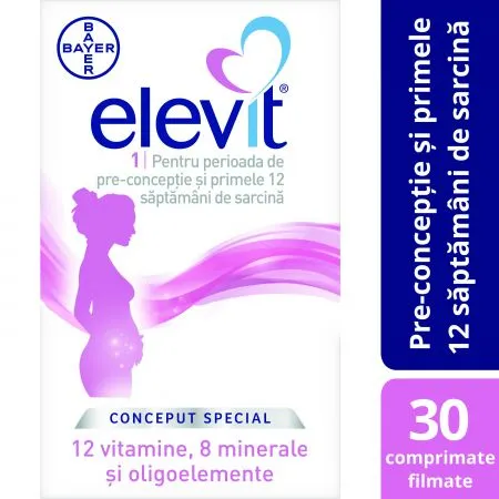 Elevit 1, 30 comprimate, Bayer