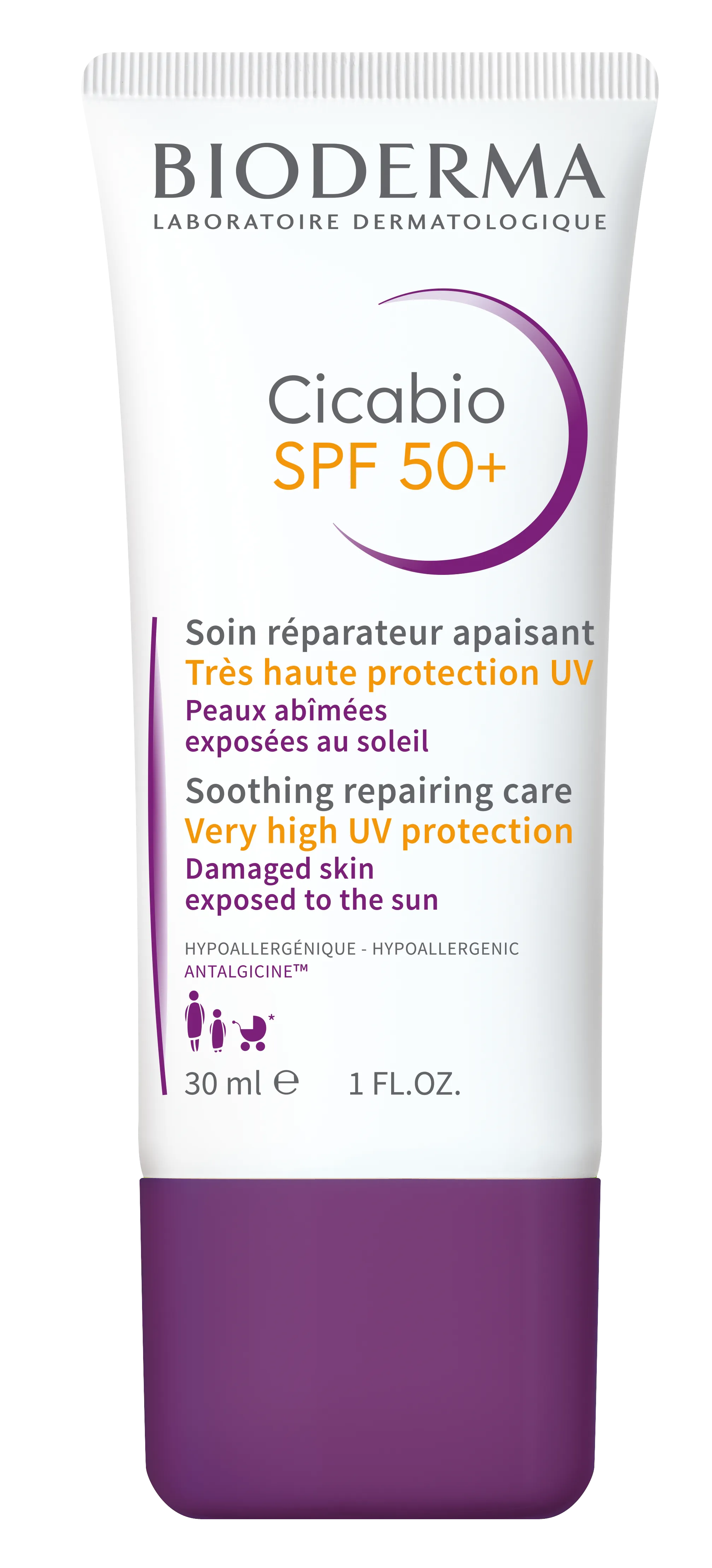 Cicabio SPF 50+ crema x 30 ml (Bioderma)