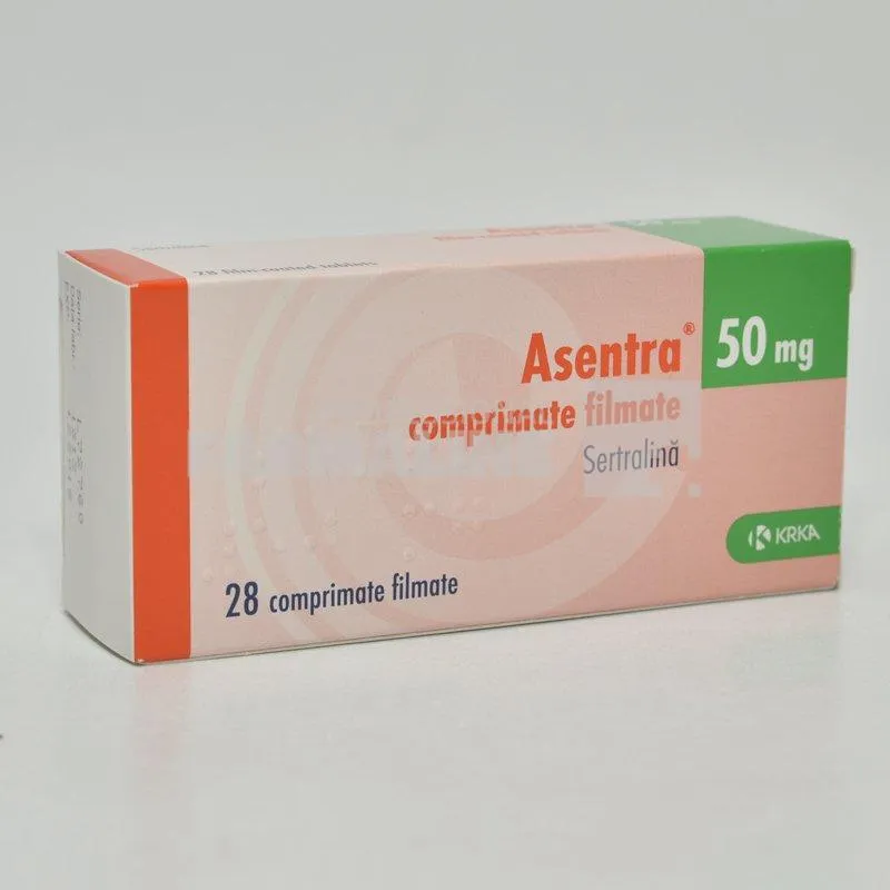 ASENTRA R x 28 COMPR. FILM. 50mg KRKA D.D.