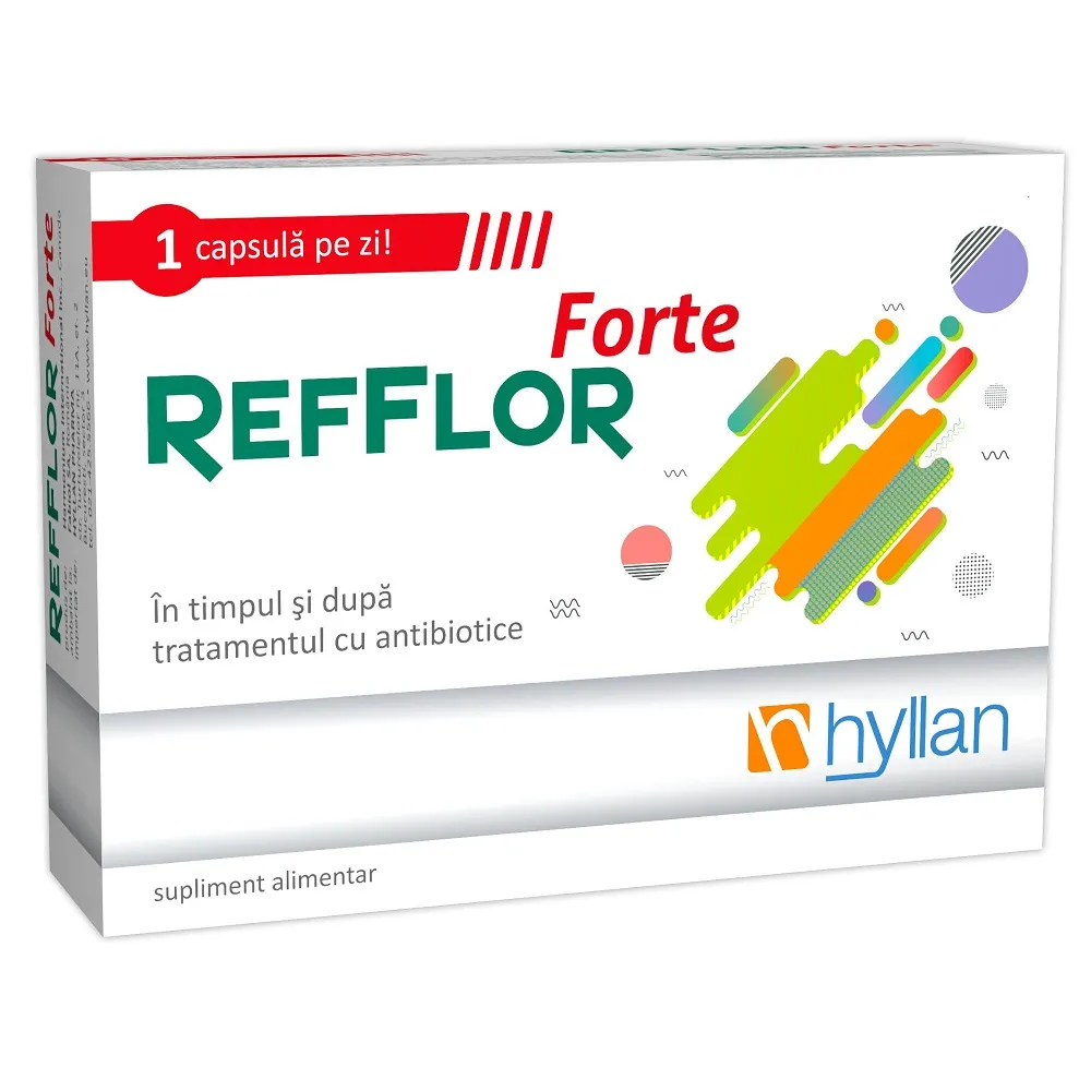 Refflor forte adulti x 10 capsule