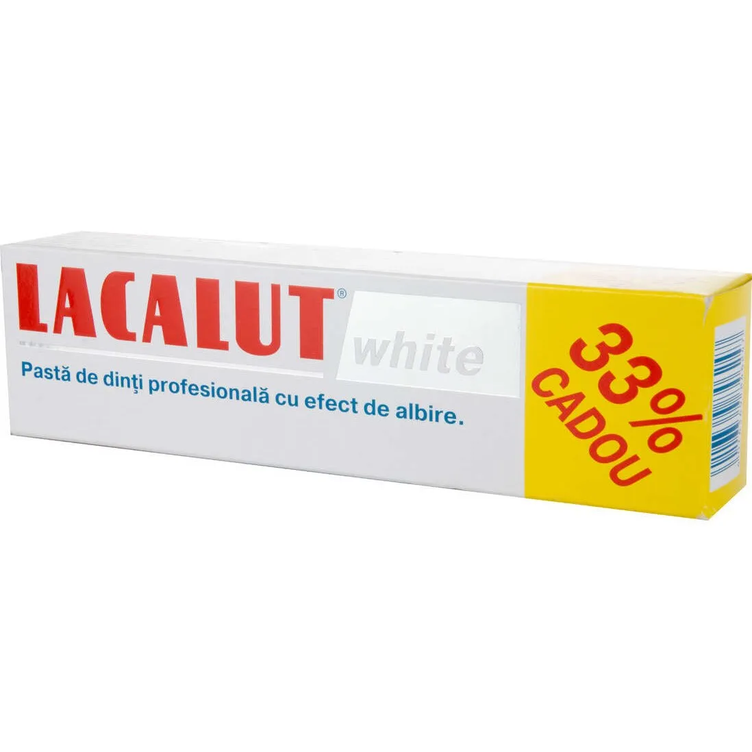 LACALUT WHITE PASTA DINTI 75ML+33%CADOU ZDROVIT