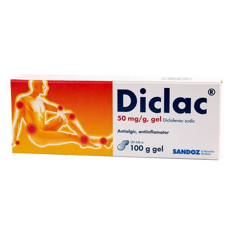 DICLAC 50 mg/g x 1 GEL 50mg/g HEXAL AG