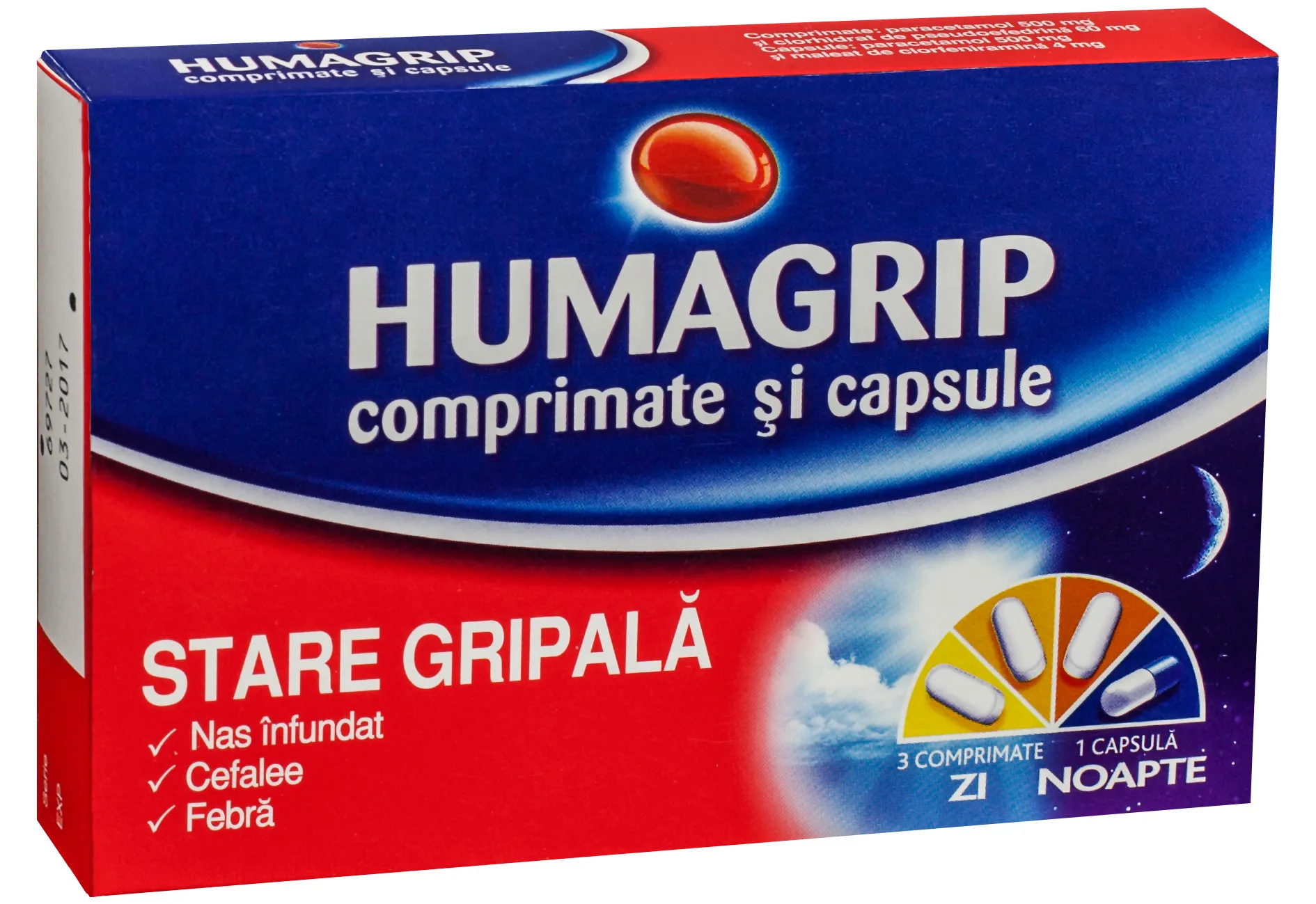 Humagrip 12 comprimate si 4 capsule