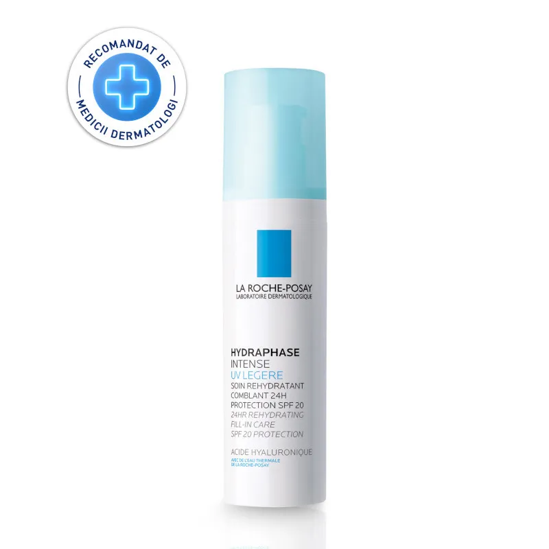 LA ROCHE POSAY HYDRAPHASE UV LEGERE CREMA REHIDRATANTA PENTRU TEN NORMAL-MIXT 50ML