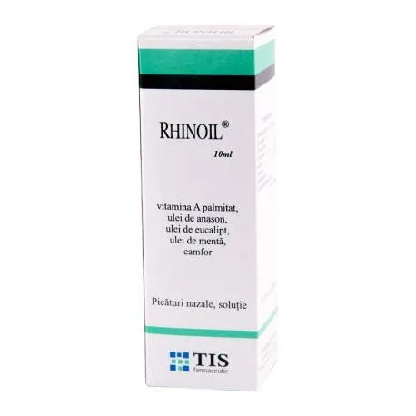 Rhinoil x 10 ml picaturi nazale, solutie