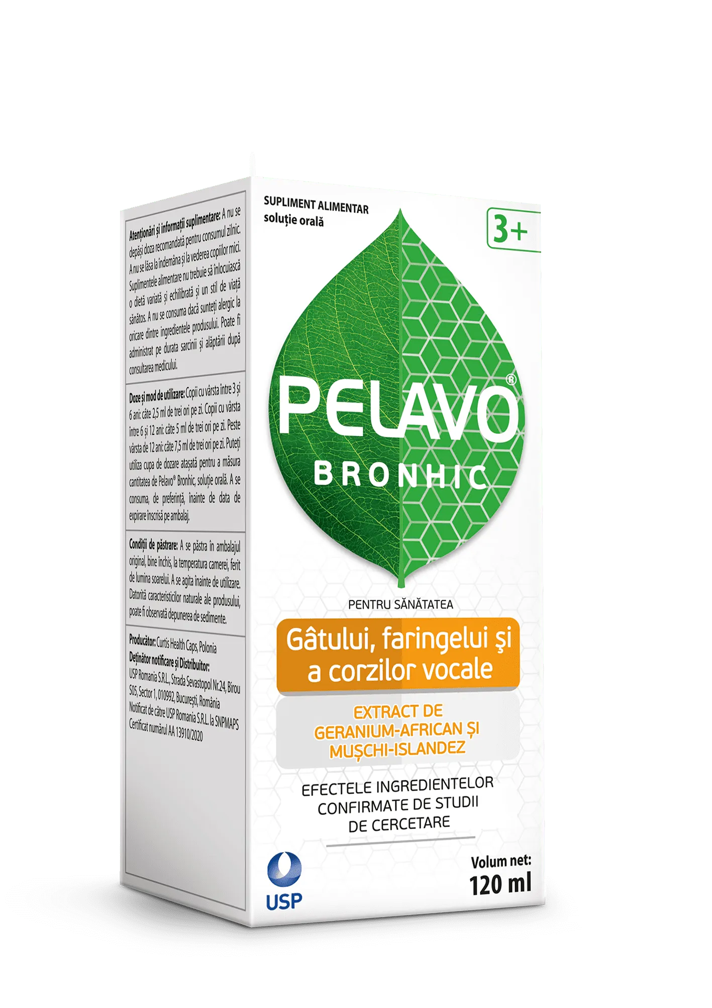 Pelavo BRONHIC solutie orala x 120 ml (USP)