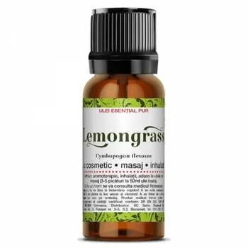 Ulei esential de lemongrass, 10ml, Steaua Divina