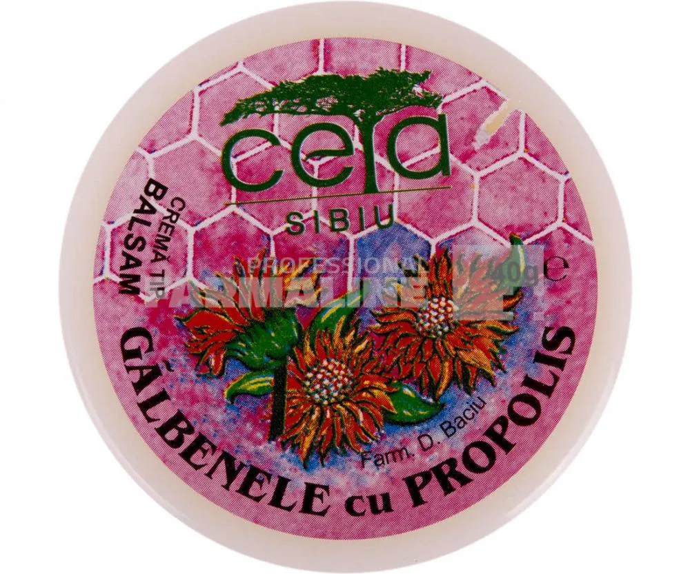 Ceta Sibiu Unguent cu galbenele si propolis 40 g