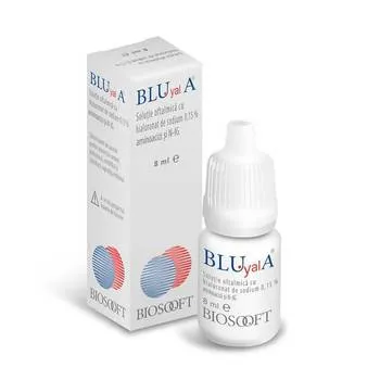 Blu Yal A 0.15% solutie oftalmica Free, 10ml, Fidia