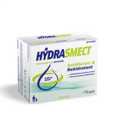 HydraSmect antidiareic si rehidratant, 20 plicuri, Terapia