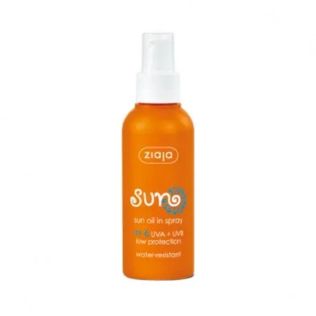 ZIAJA Sun Ulei spray pentru bronz SPF6, 125ml