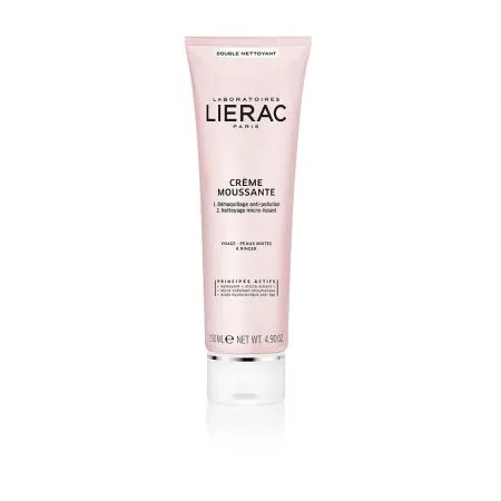 Spuma-crema demachianta pentru fata, 150 ml, Lierac Paris