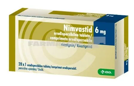 NIMVASTID 6mg x 28 COMPR. ORODISPERSABILE 6mg KRKA ,D.D., NOVO MES