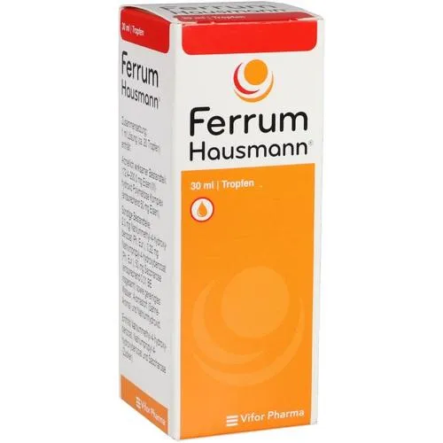 Ferrum Hausmann 50mg/ml, 30 ml, Vifor France