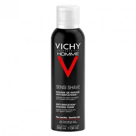 Vichy Homme Spuma de ras anti-iritatii, 200ml