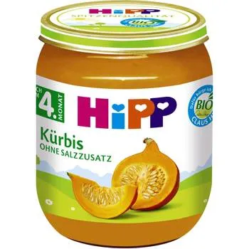 Piure primul dovleac al copilului Bio, 125g, HiPP