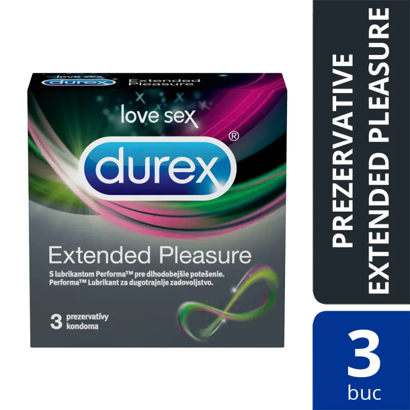 DUREX EXTENDED PLEASURE 3 BUC