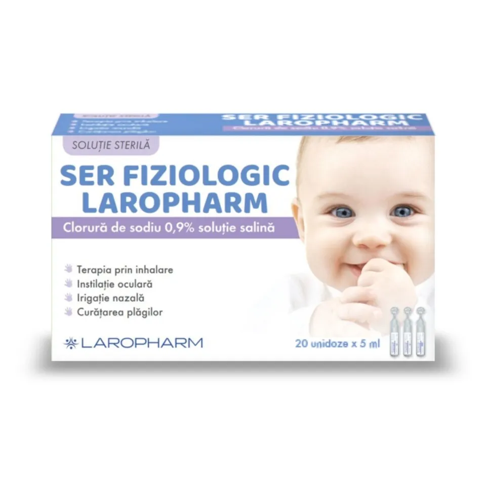 SER FIZIOLOGIC LAROPHARM 5ML X 20 UNIDOZE