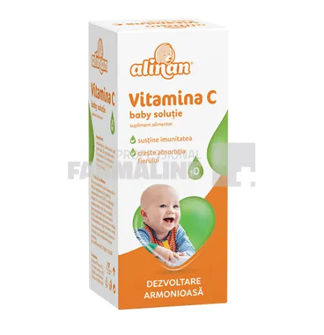 Alinan Baby Vitamina C Solutie 20 ml