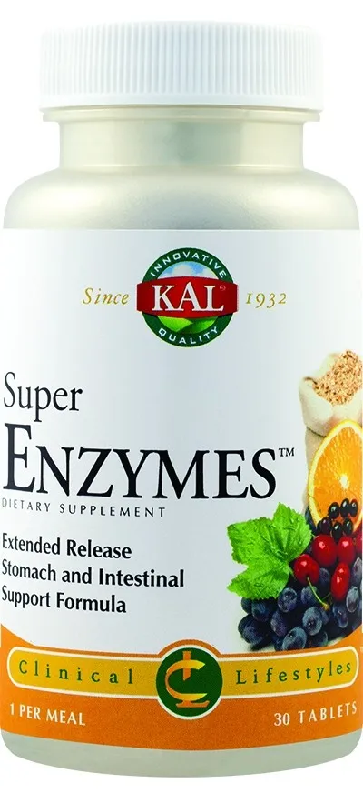 Secom Super Enzymes 30 comprimate