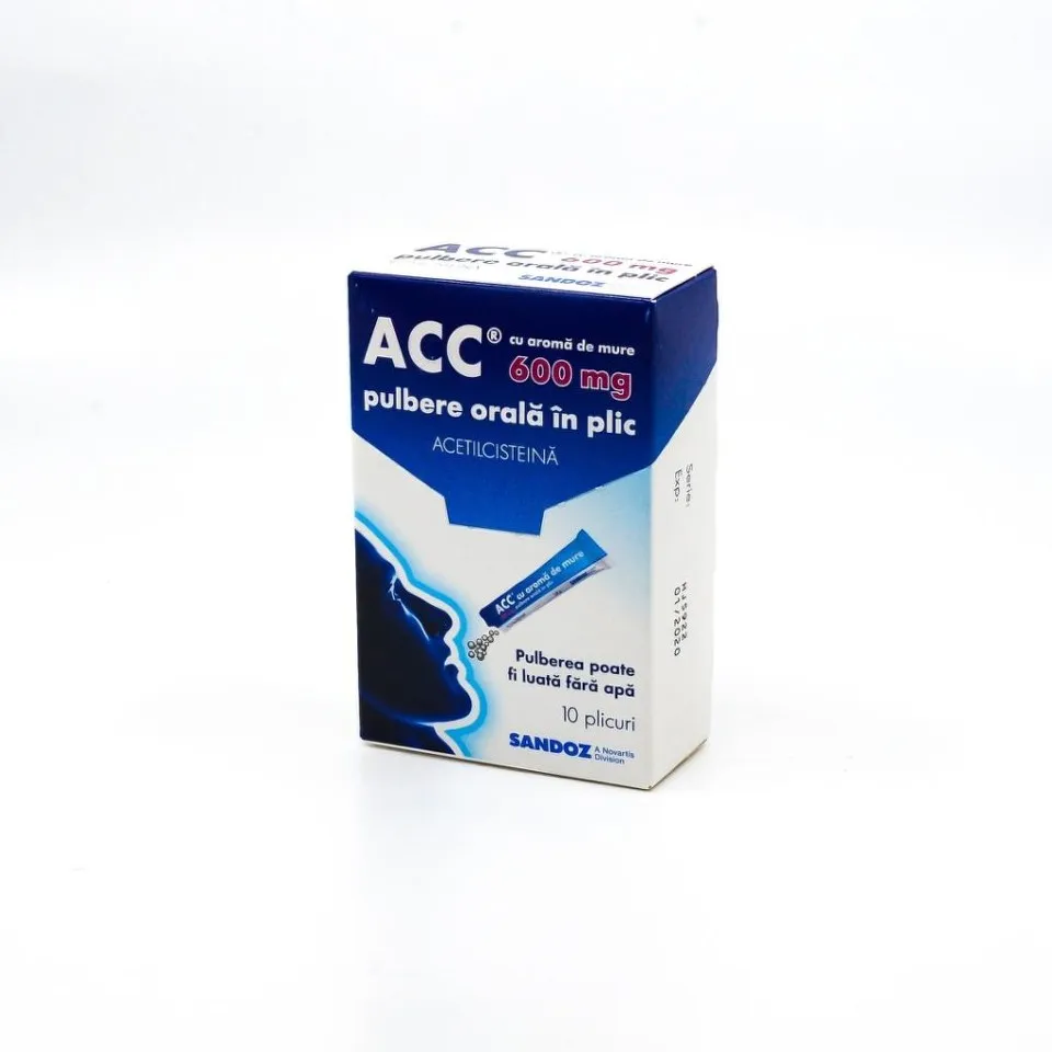 ACC MURE 600MG X 10PLICURI