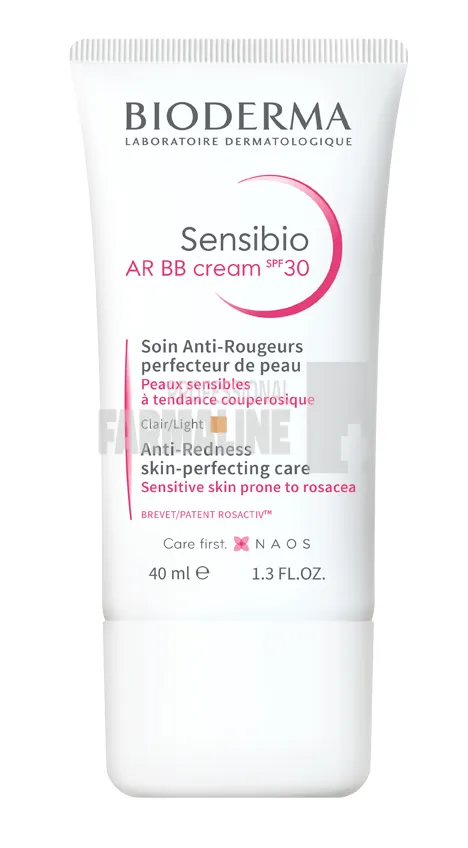 Bioderma Sensibio AR BB SPF30+ Crema ten sensibil 40 ml