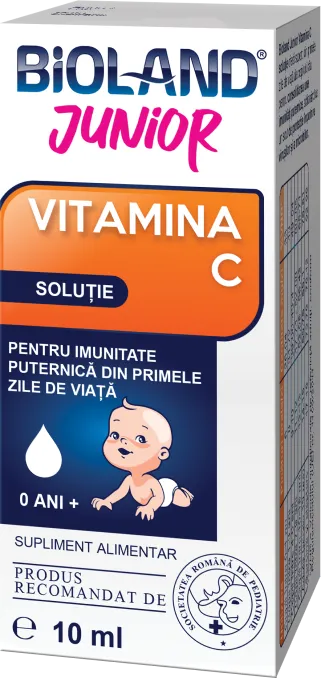 BIOLAND JUNIOR- VITAMINA C SOLUTIE X 10 ML