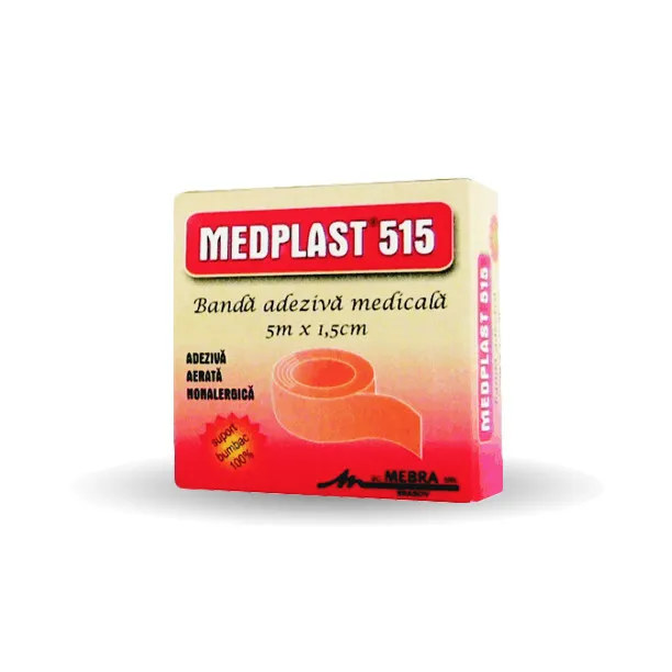 MEDPLAST 515 LEUCOPLAST 1.5CM X 5M