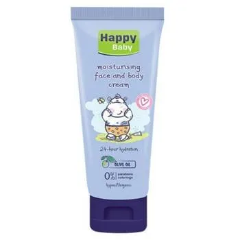 Crema de corp hidratanta pentru bebelusi, 150ml, Happy Baby